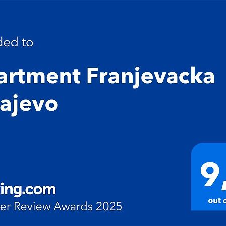Apartment Franjevacka Szarajevó Kültér fotó